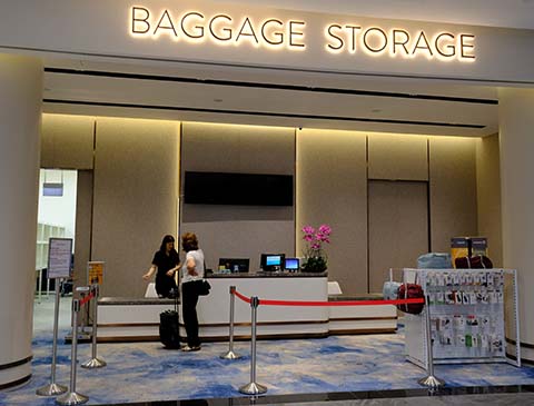【弾丸トラベル自分的備忘録】シンガポール・チャンギ国際空港で手荷物一時預かりを利用してみた